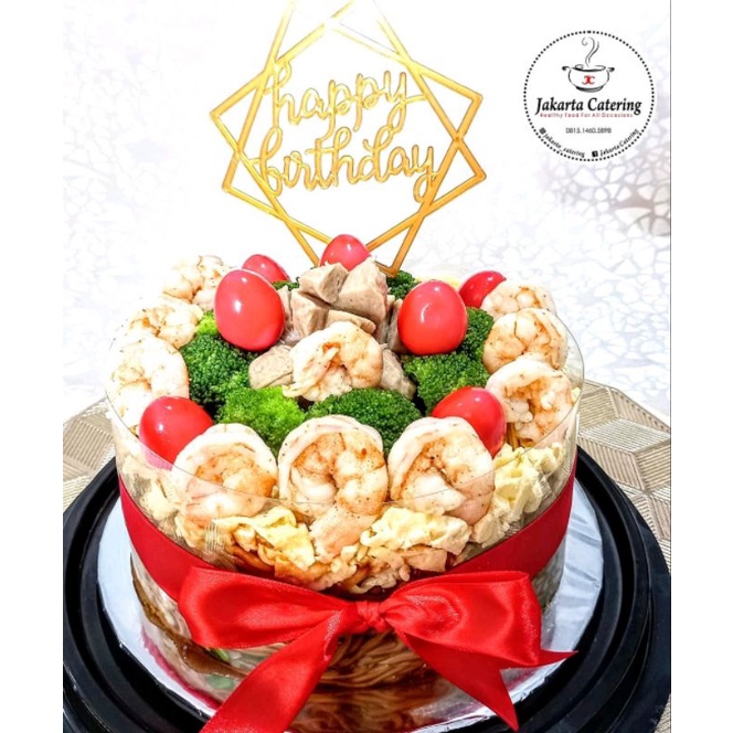 

Noodle Cake - Mie Ulang Tahun Bakso Udang 20 cm