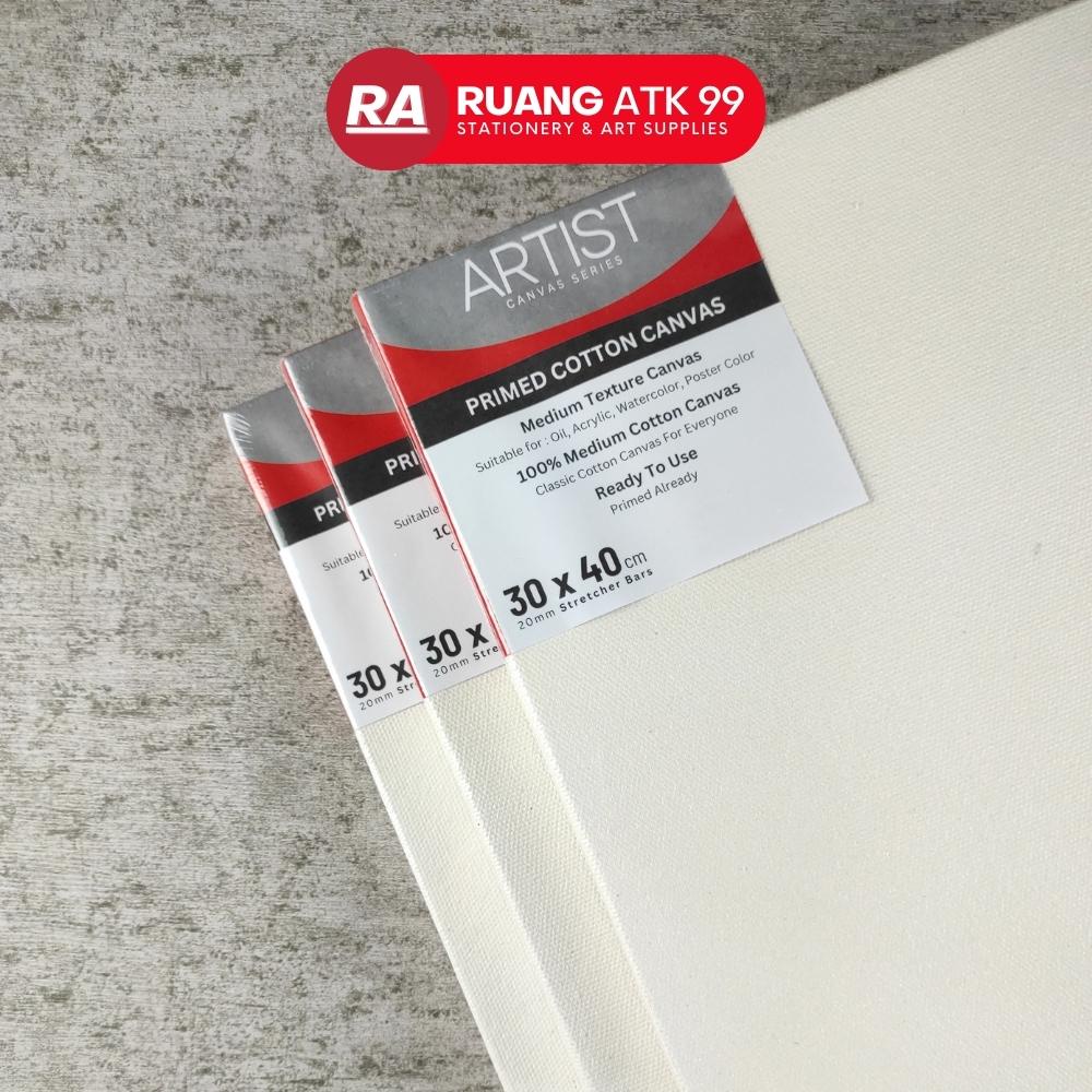 

Artist Canvas Cotton Canvas Series Kanvas Lukis Cotton Medium Texture Value Pack Set Isi 3 Pcs Ukuran 30x40 cm