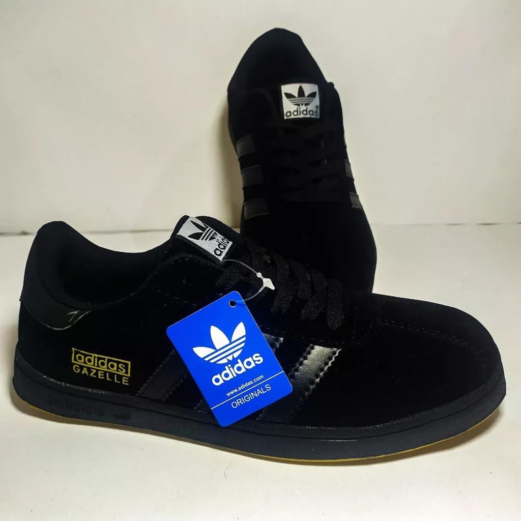 SEPATU ADIDAS SAMBA FULL BLACK GREAD ORIGINAL BNWB