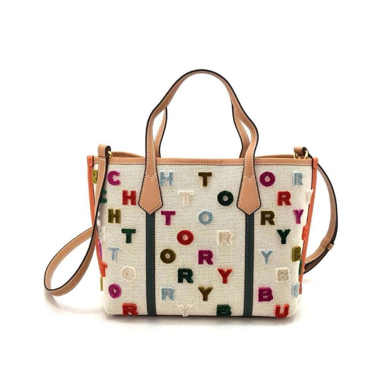 Tas Selempang Wanita Tb Perry Canvas Fil Coupe Triple