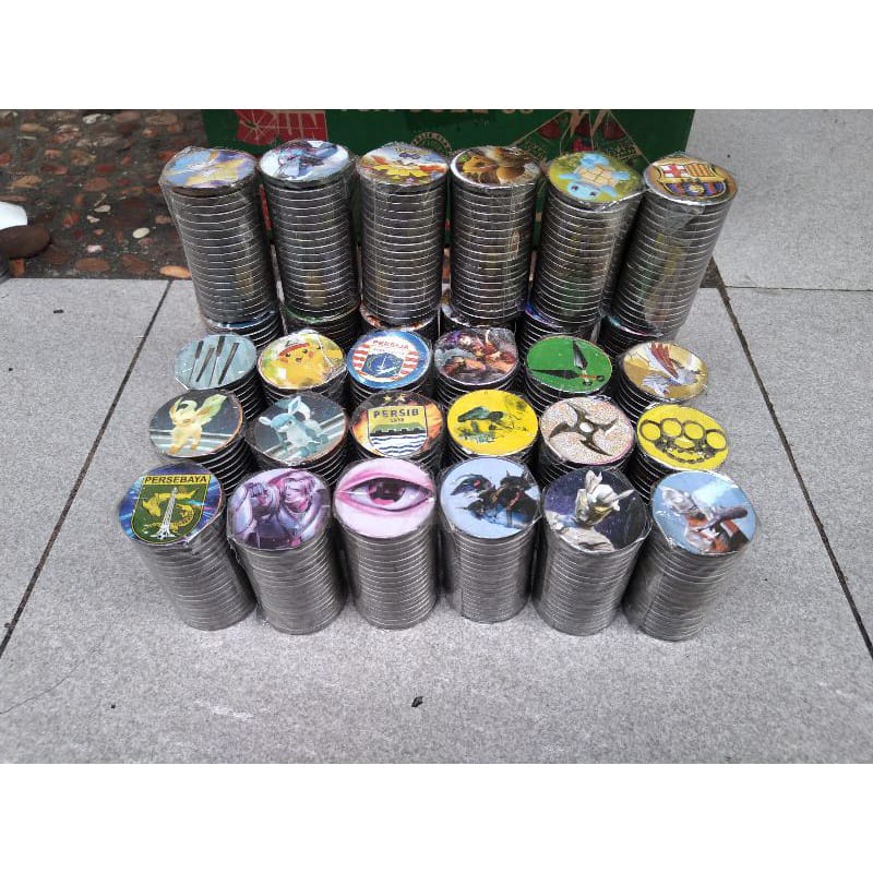 Tajos Besi Bogem Isi 18 Pcs / Mainan Tajos Bogem Gacoan Besi Tebal