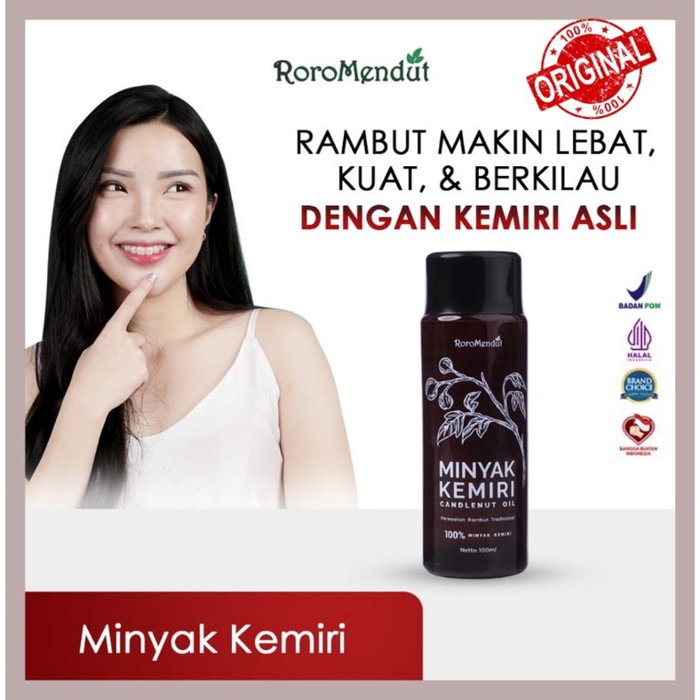 Roro Mendut Minyak Kemiri Penumbuh Rambut Ampuh