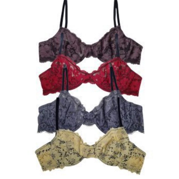 Bra Tori/Rheto (cut label) nonpad big flower