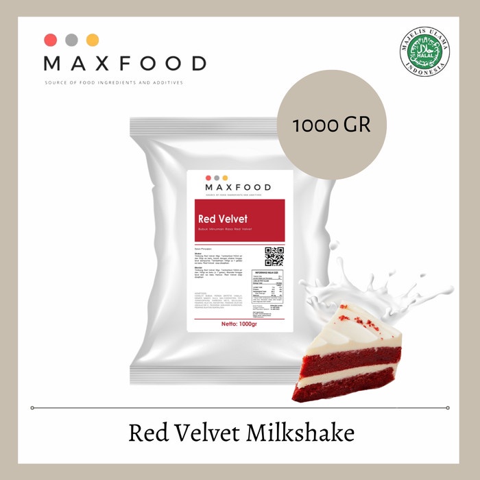 

TERLARIS 1Kg Red Velvet Powder / Bubuk Red Velvet / Bubuk Minuman Red Velvet /TEH DIET/TEH