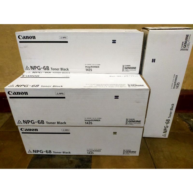 toner canon npg-68 black original Ir 1435dan ir1435if