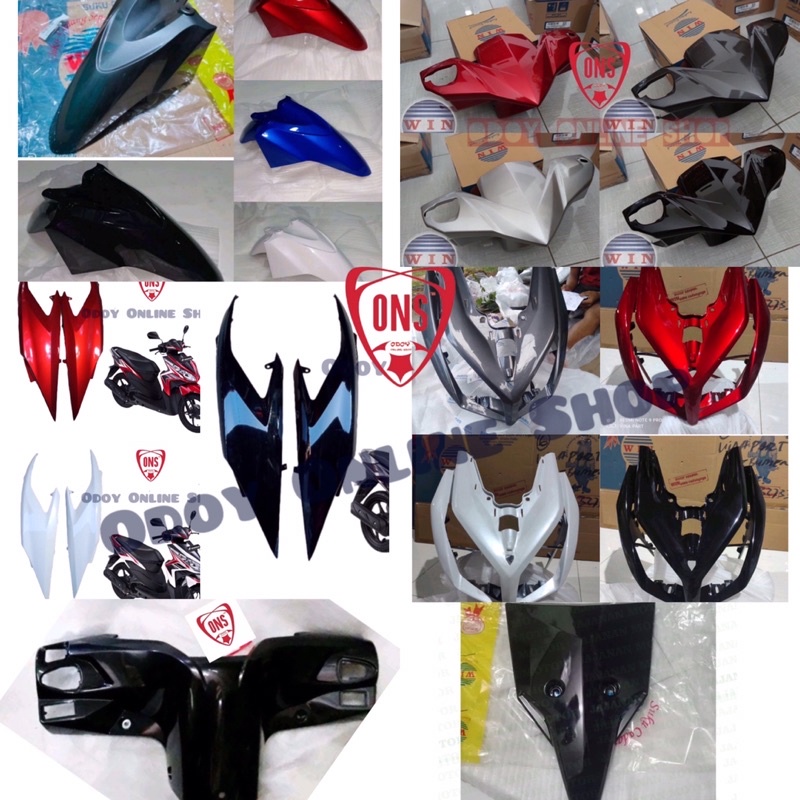 Full body bodi halus Vario techno 110 Vario CBS 110 lama karbu thn 2009-2012 warna non original