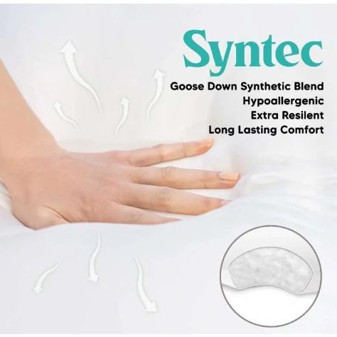 Bantal Syntec Goose Down Synthetic Blend