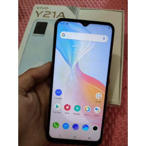 VIVO Y21A RAM 4+1/65 GB SECOND MULUS