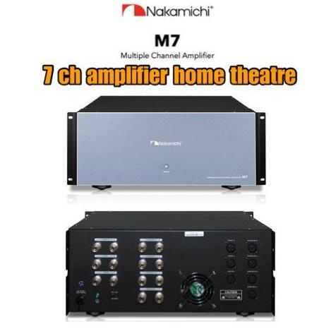 Nakamichi M7 - Power Amplifier Home Theatre 7 Ch