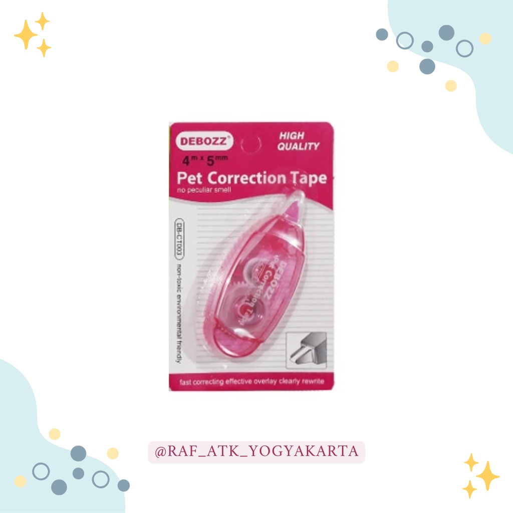 

TIPEX PITA / CORRECTION TAPE DEBOZZ CT-003