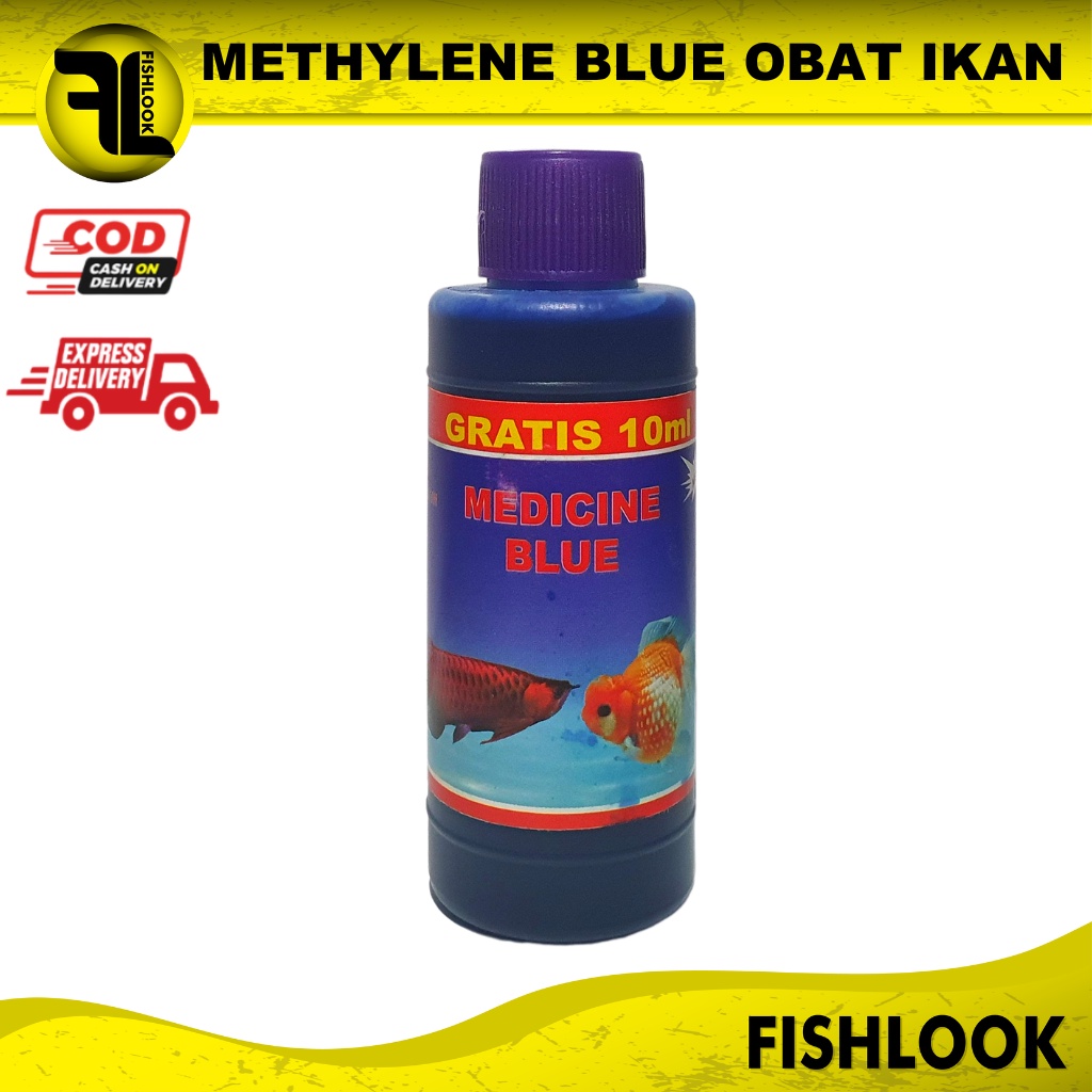 Methylene blue obat biru penyakit ikan akuarium aquascape