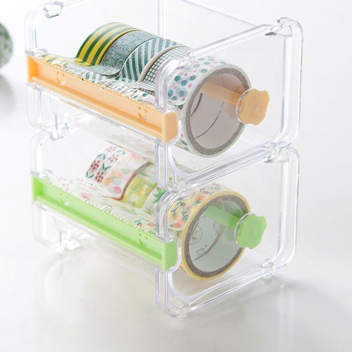

⇈ dispenser demoting washi tape - selotip - tempat holder plastik [thehanscorner] ⇚