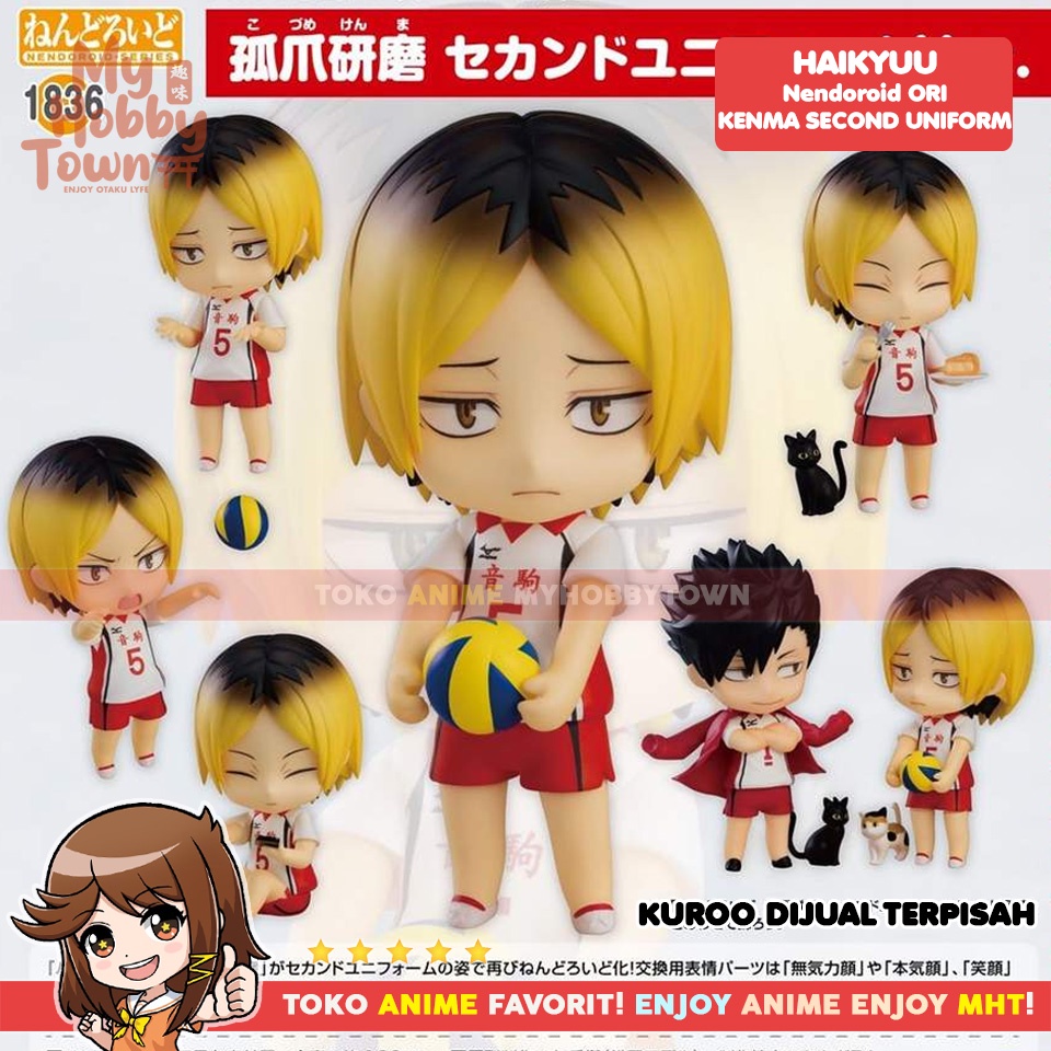 Nendoroid Haikyuu 1836 Kenma Kozume Nekoma Second Uniform Figure Anime ORI