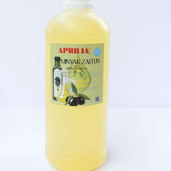 ZAITUN APRILIA 1 LITER/ MINYAK URUT ZAITUN EXTRA APRILIA 1 LITER