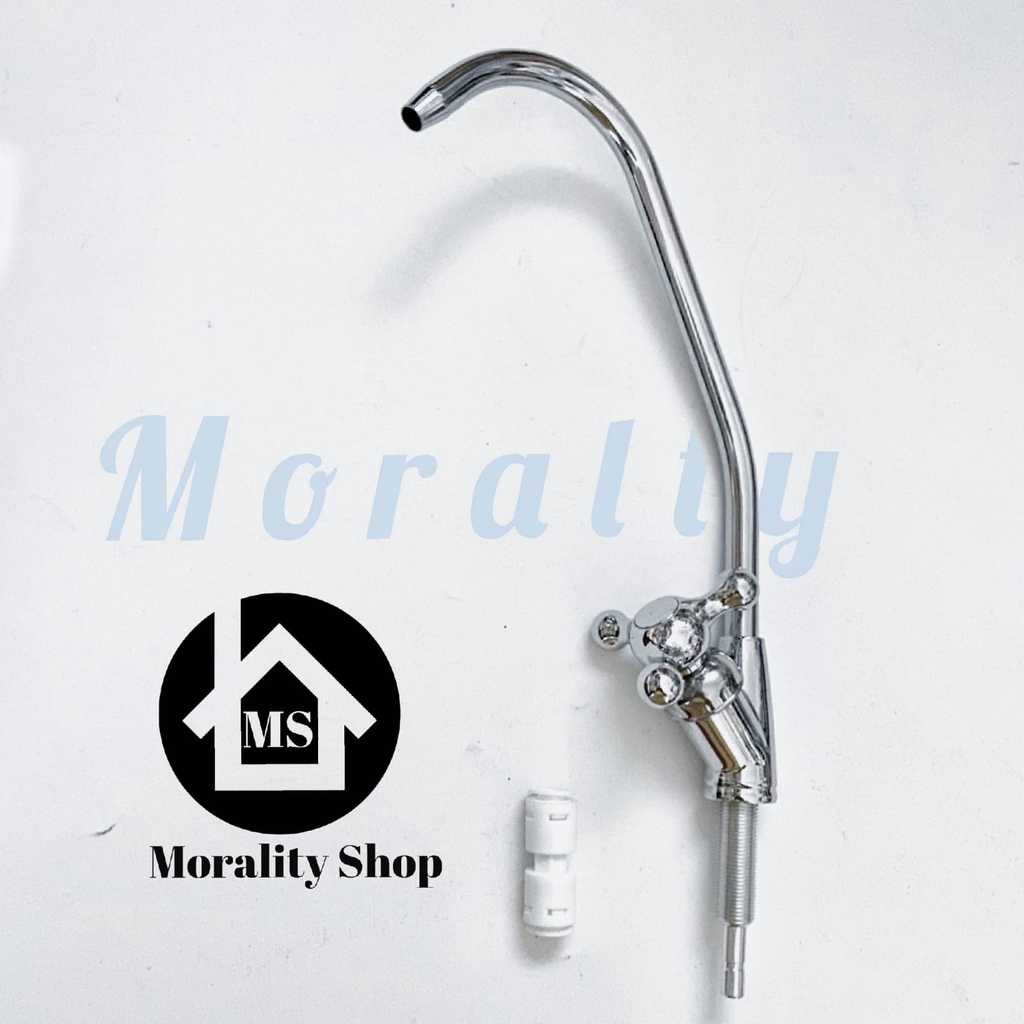 Kran air Sink Dapur RO - Pemurni Keran Dapur Water Filter Reserve Osmosis Faucet Kran air Angsa Pipa Shower Dapur