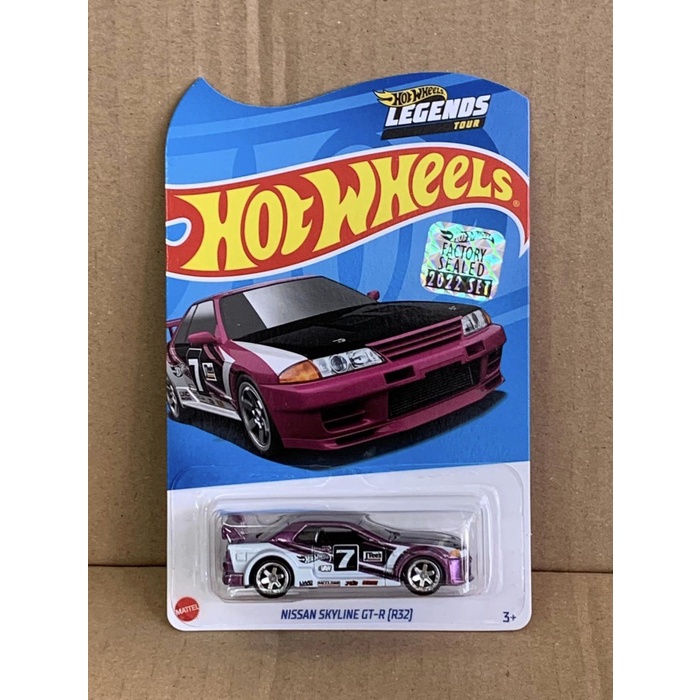 Hotwheels Legends Tour Nissan Skyline GT-R (R32) Factory Sealed 2022