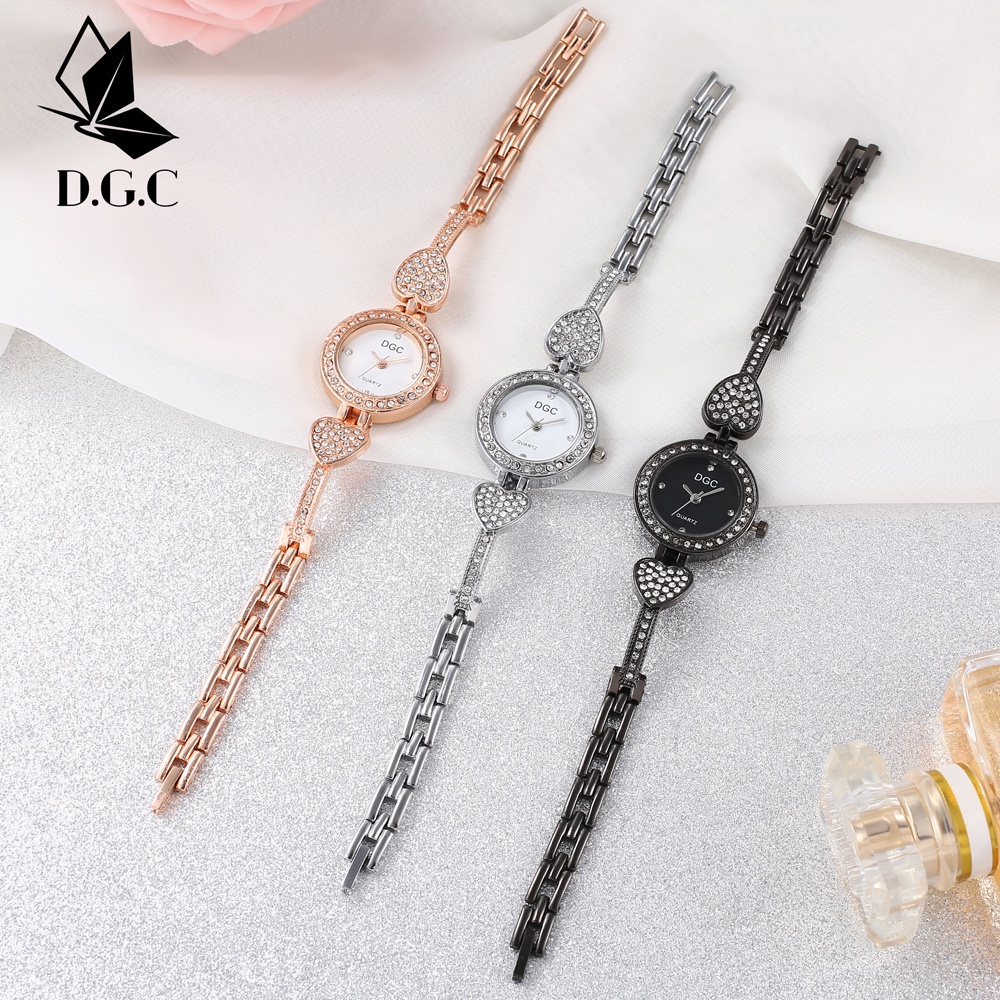 D.G.C✅Jam Tangan Wanita Kuarsa Wanita Cewek Quartz Titanium Diamond Import Fashion W243