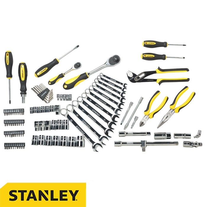 Stanley Hand Tool Kit Set / Alat Perkakas Set 110pcs STMT81243-840