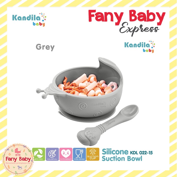 KANDILA BABY SILICONE SUCTION BOWL / KDL022-15