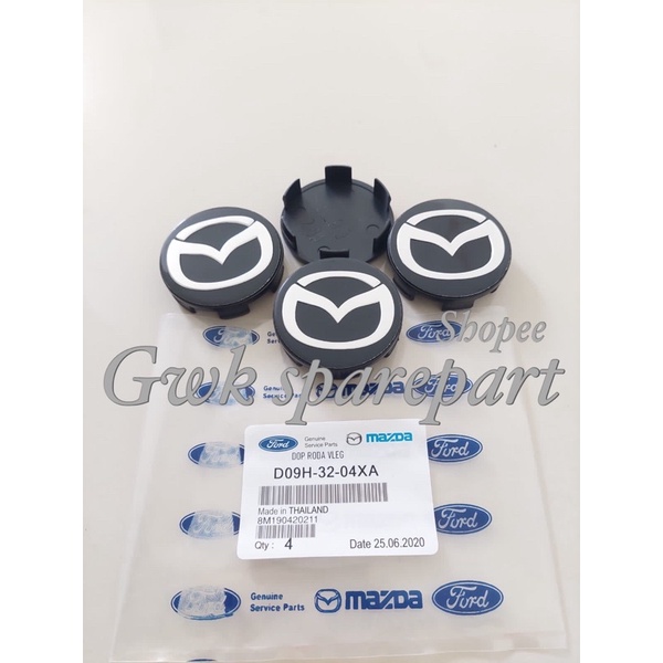 Tutup dop velg racing as roda 1set Mazda 3 Ori