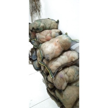 jaring bekas nelayan 1kg termurah/jaring bekas urai media filter