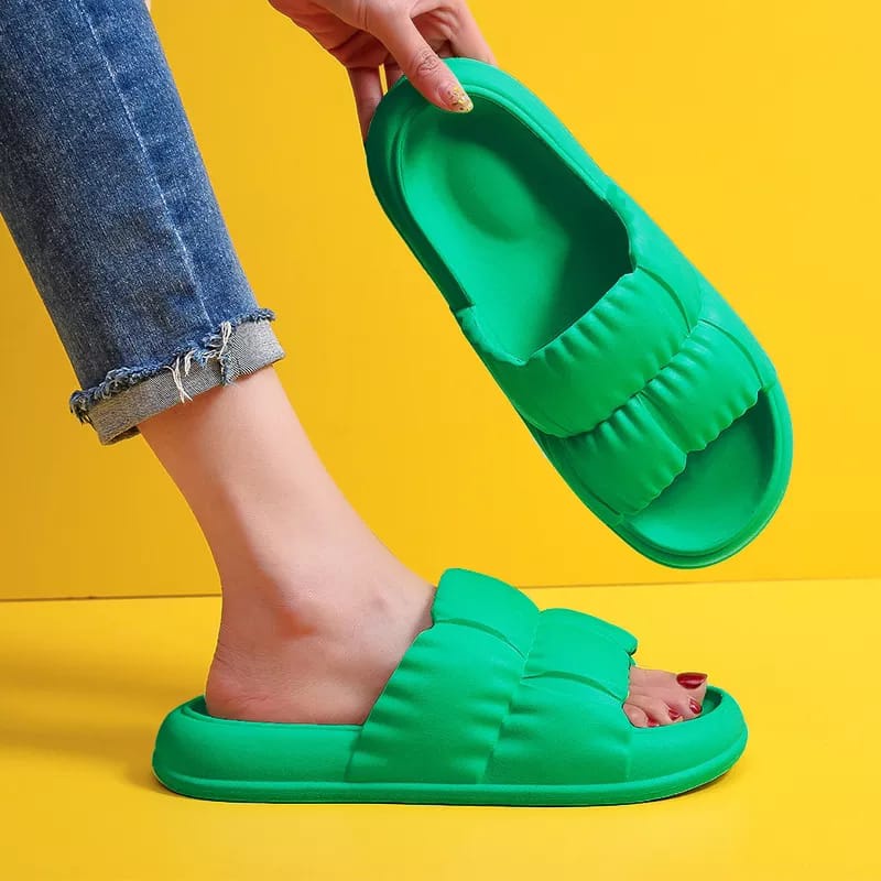 Tmall88 Sandal Rumah Casual / Sendal Jelly Wanita Empuk / Sandal Soft Slipper Anti Slip