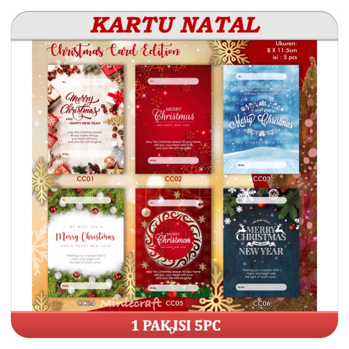 

CHRISTMAS CARD, KARTU NATAL - SOUVENIR NATAL - CHRISTMAS HAMPERS