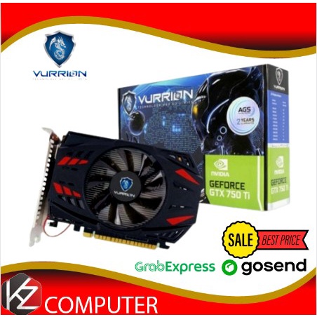 VGA Gaming VURRION GTX 750TI 4GB DDR5 128Bit - VGA GAMING VURRION