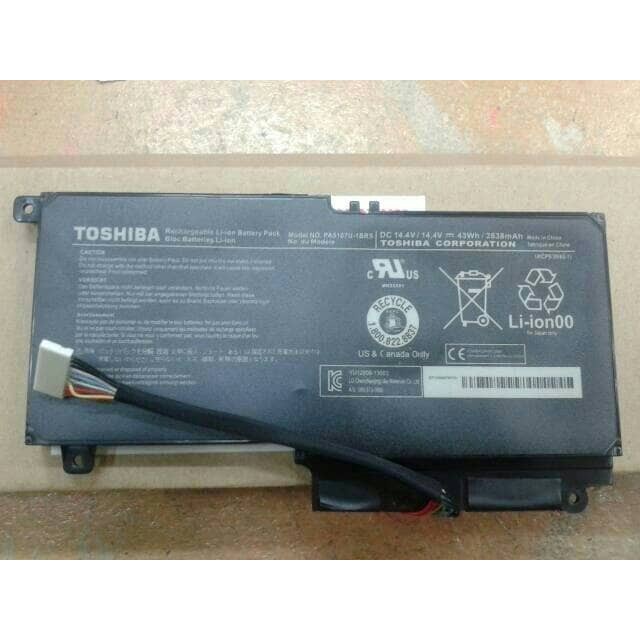 ORIGINAL Baterai Toshiba satellite L40-A L55 L55T PA5107 PA5107U-1BRS