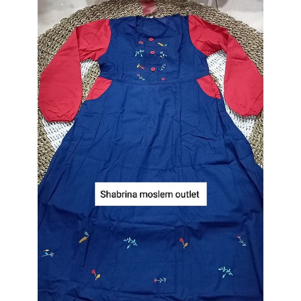 BIG SALE .  Cuci Gudang Promo Dannis Gamis Anak Perempuan Size 11