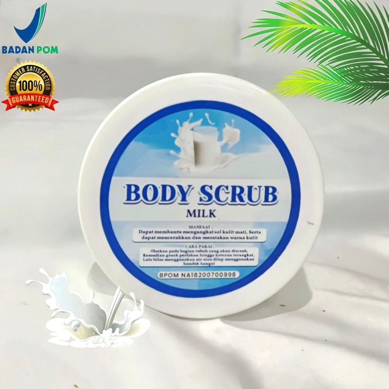 [BPOM] BODY SCRUB BRIGHTENING 250 GRAM / LULUR MANDI / LULUR BADAN / WHITENING BODYSCRUB