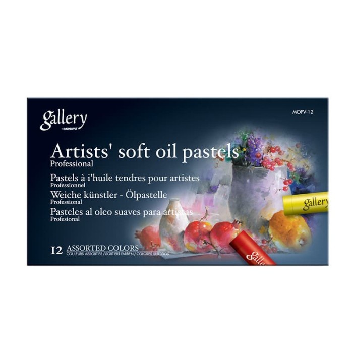 

Mungyo - Artist Soft Oil Pastel 12 PCS