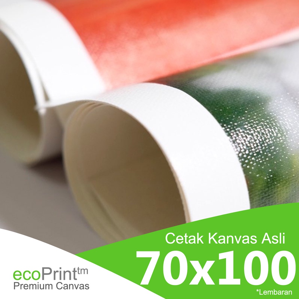 Cetak Foto Kanvas Canvas Print Ukuran 70x100 cm Lembaran Roll