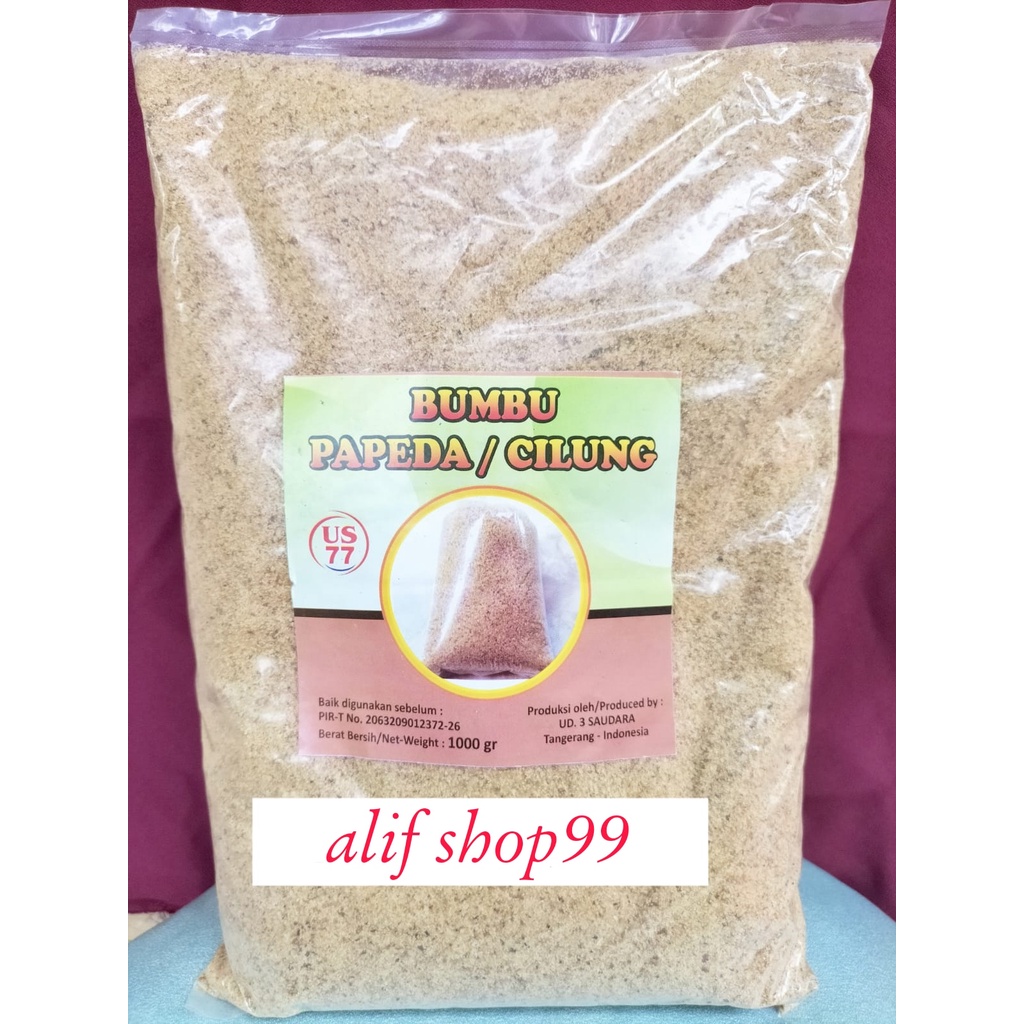 

Panir Bawang/Bumbu Papeda 1kg