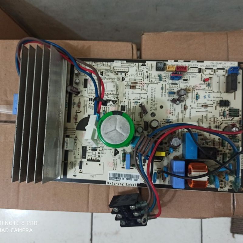 MODUL PCB OUTDOR AC LG SMART INVERTER V EBR71847809