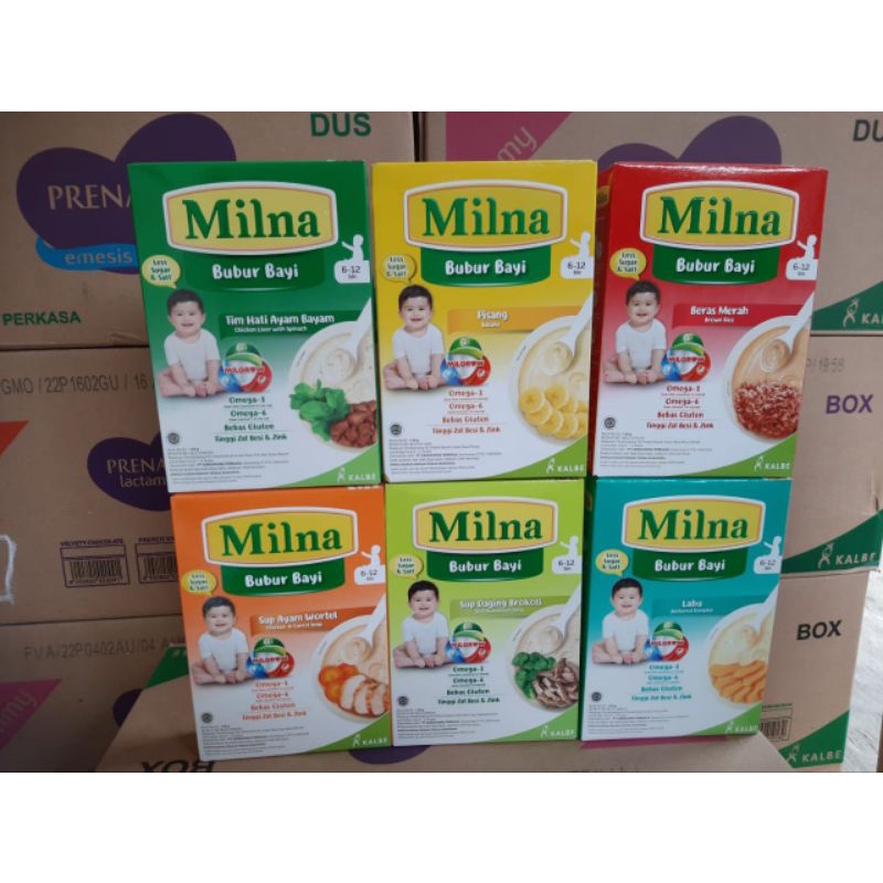 milna bubur regular 6+