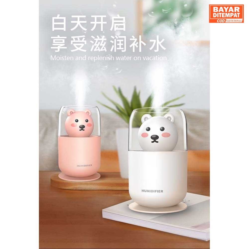 ( ORI ) THE BEAR Humidifier Pelembab Udara Aromatherapy 300ml - Y06