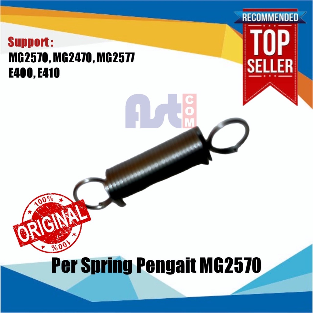 PER Spring pengait Roller Penarik Kertas ASF Canon MG2570 E400 E410 MG2577s MG2470 MG2577s