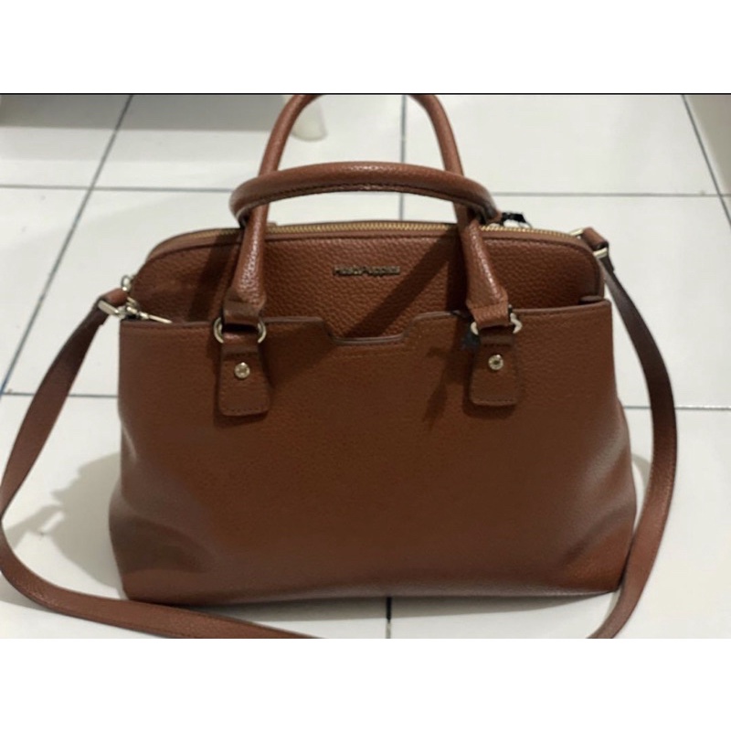 Tas Hush Puppies Preloved Second Original Kulit
