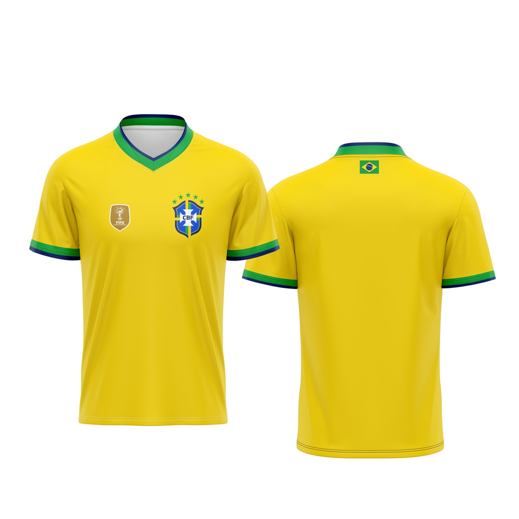 JERSEY BRAZIL HOME WORLD CUP 2022