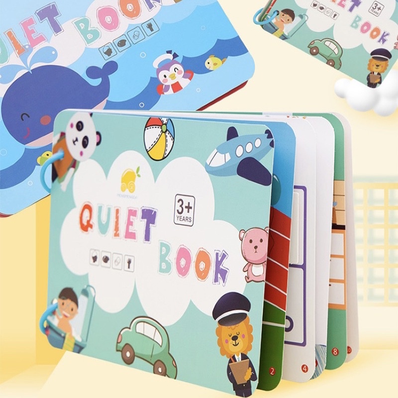 quiet book busy book buku atvitas buat anak buku edukasi dan aktivitas anak