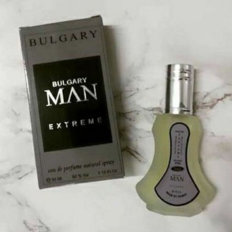 BULGARY EXTREME Parfum DOBHA Spray 35ml EDP Eau De Parfume BPOM &amp; MUI