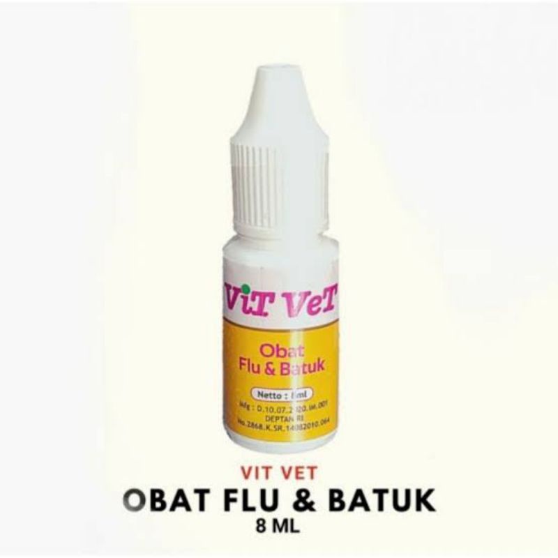 vit vet flu dan batuk 8 ml