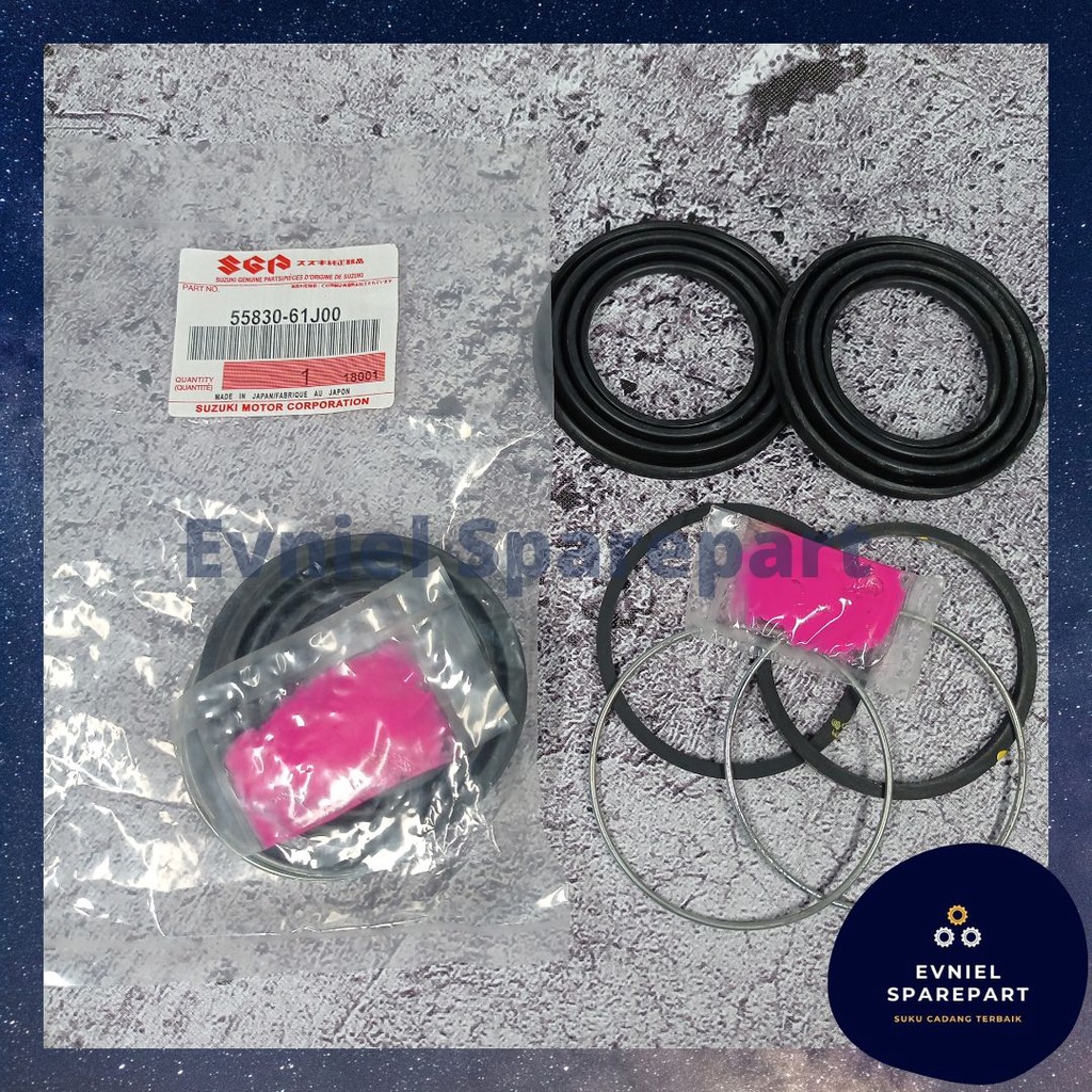 Jual Caliper Kit Karet Seal Rem Cakram Depan APV (55830-61J00) | Shopee ...