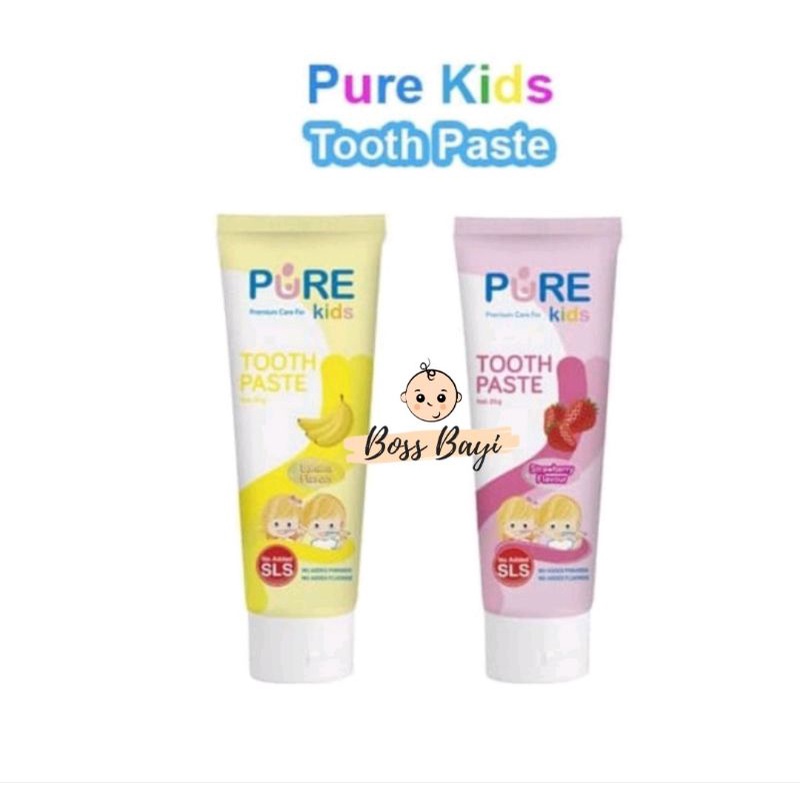 PUREKids Toothpaste 50g / Pasta Gigi Bayi Anak