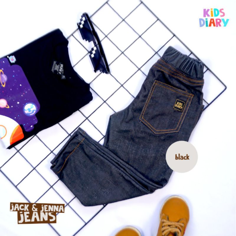 CELANA PANJANG JEANS ANAK UNISEX KIDS DIARY JACK AND JENNA PANTS