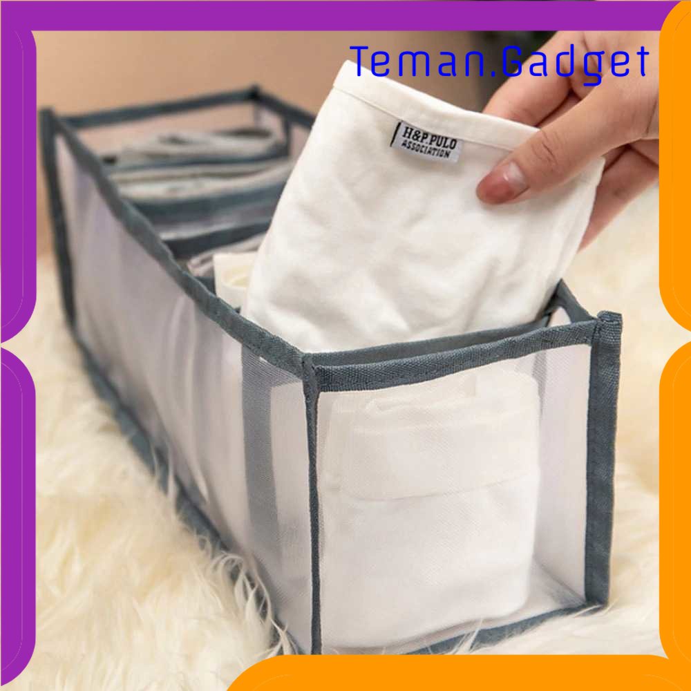 TG-TRV Junejour Kotak Sekat Pakaian Closet Organizer Storage Box - M1467