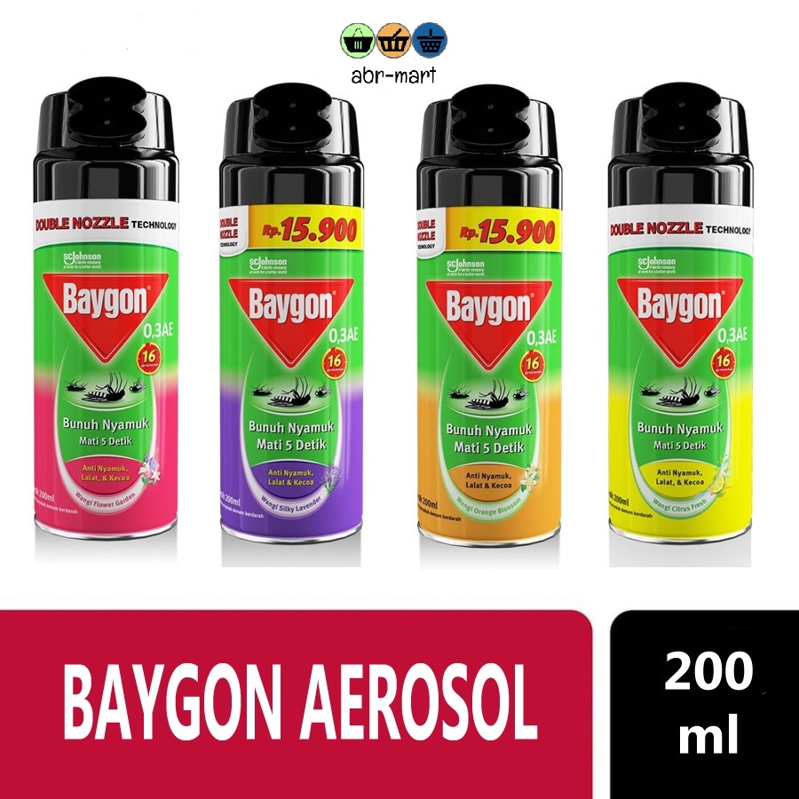 BAYGON AEROSOL 200 ML / BAYGON SPRRAY 200 ML **
