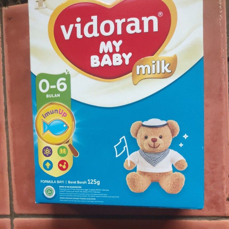vidoran 0-6 bulan, 125 gram