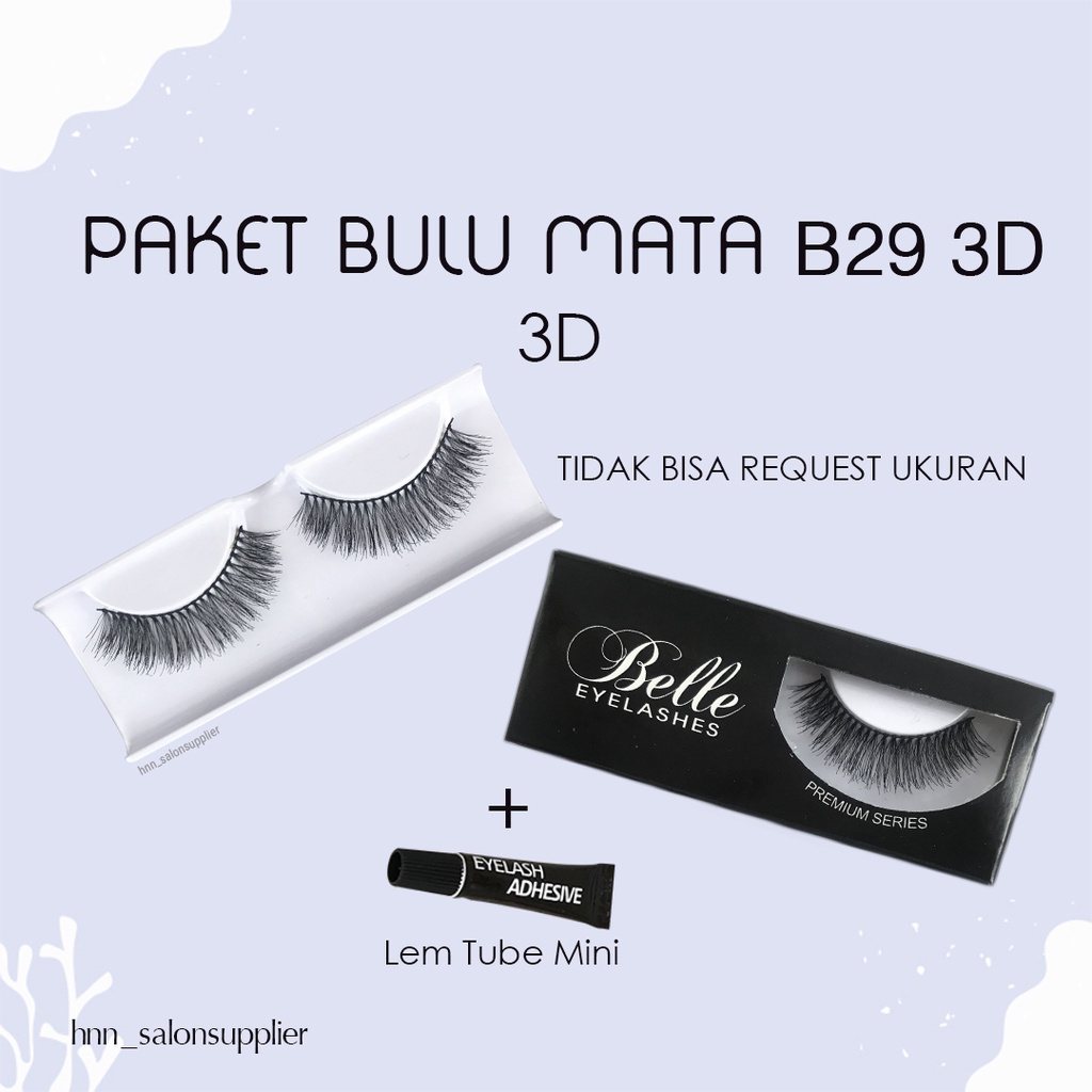 Paket Murah Lengkap Eyelash Bulumata 3D